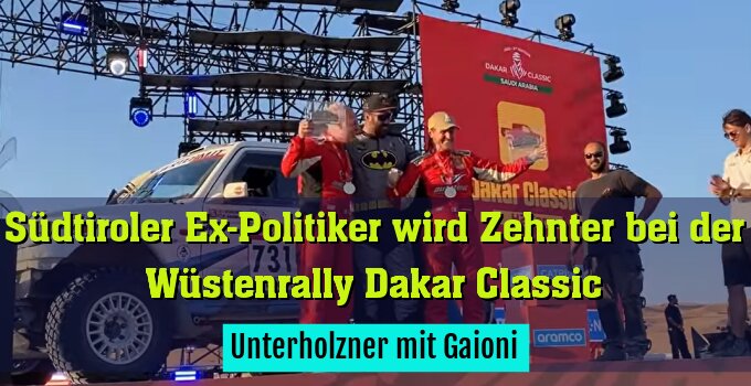 Unterholzner mit Gaioni