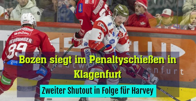 Zweiter Shutout in Folge für Harvey