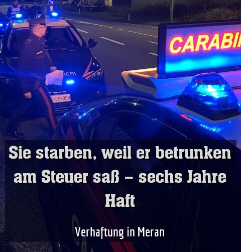 Verhaftung in Meran