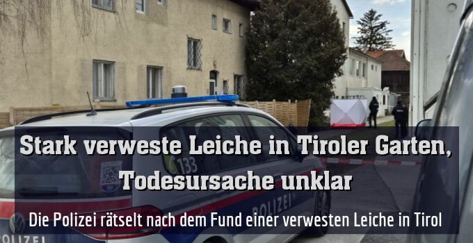 Bewohner meldete Leichenfund der Polizei