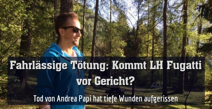 Tod von Andrea Papi hat tiefe Wunden aufgerissen