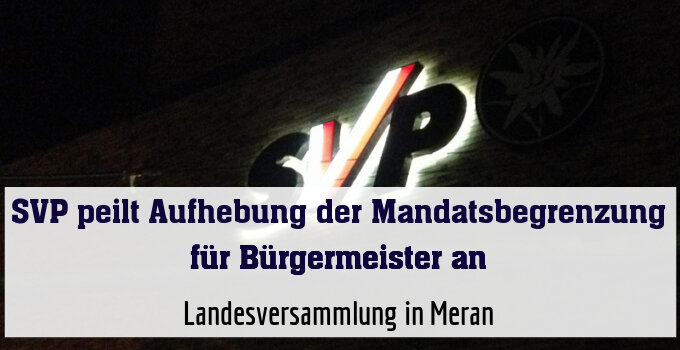 Landesversammlung in Meran