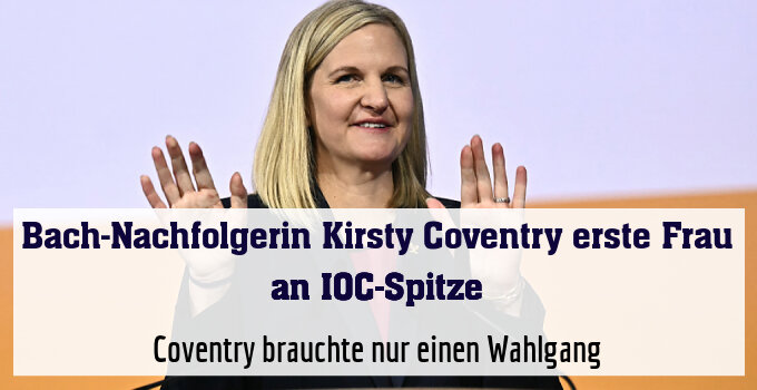 Coventry brauchte nur einen Wahlgang