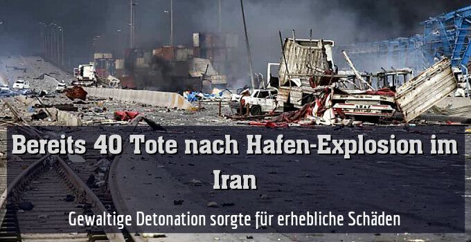 Gewaltige Detonation sorgte für erhebliche Schäden