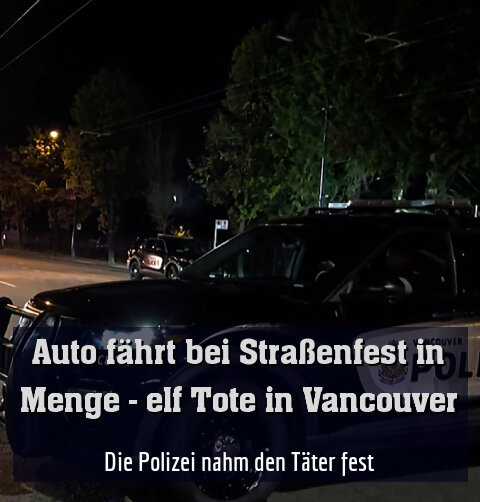 Die Polizei nahm den Täter fest