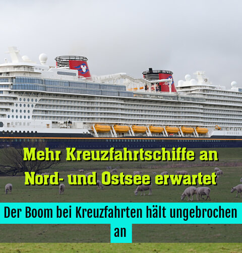 Der Boom bei Kreuzfahrten hält ungebrochen an