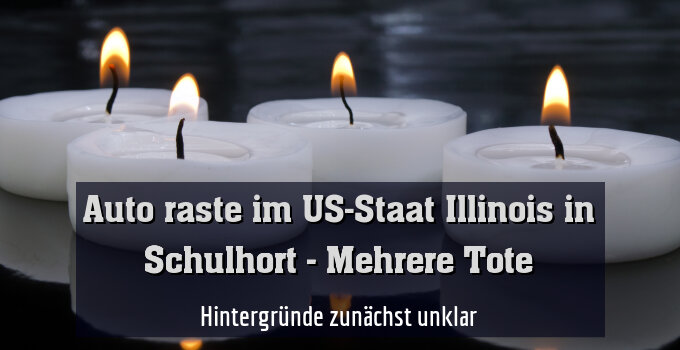 Hintergründe zunächst unklar