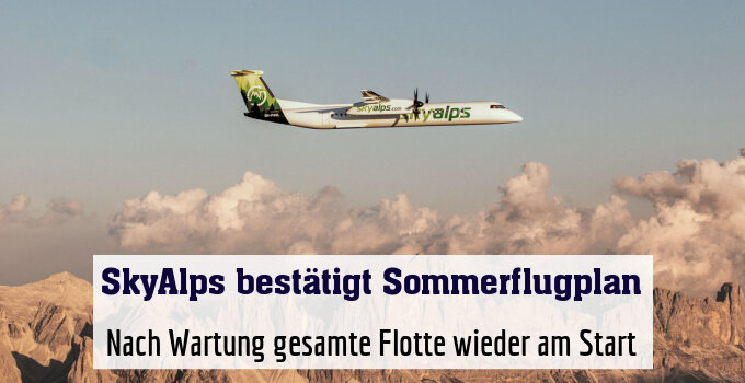 Nach Wartung gesamte Flotte wieder am Start