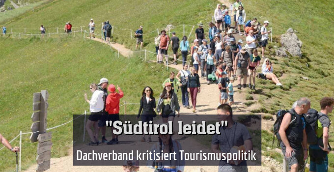 Dachverband kritisiert Tourismuspolitik