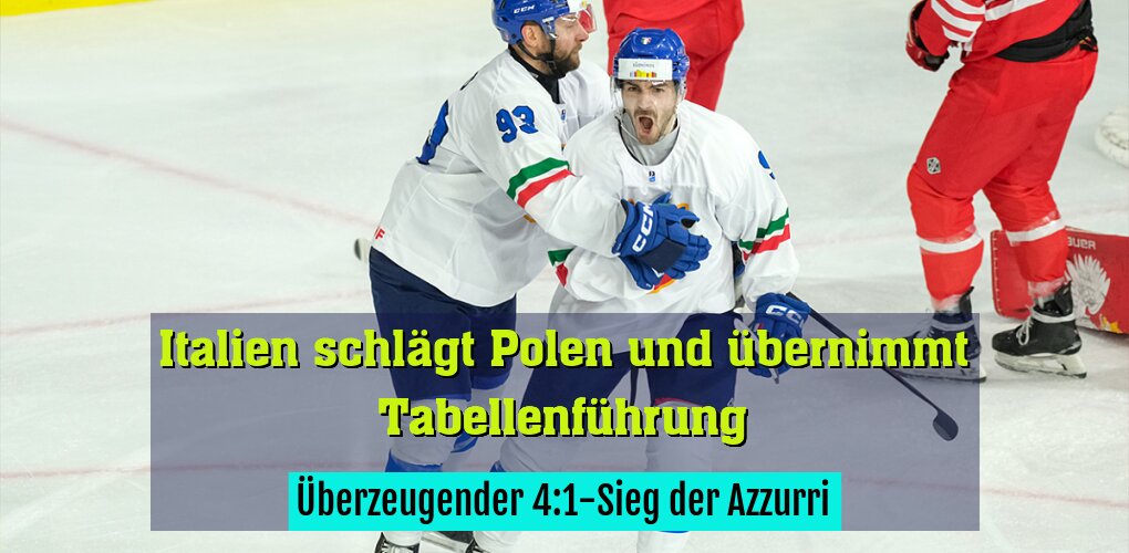 Überzeugender 4:1-Sieg der Azzurri