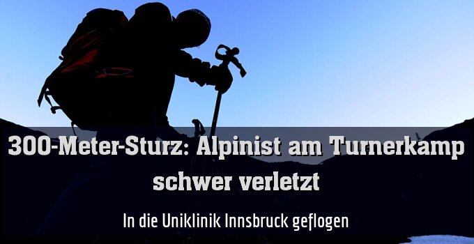 In die Uniklinik Innsbruck geflogen