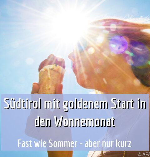 Fast wie Sommer - aber nur kurz
