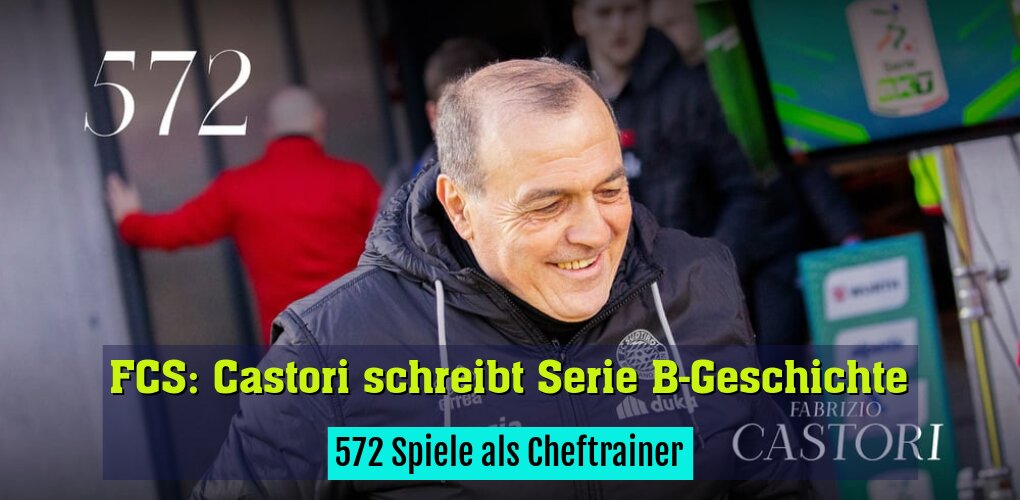 572 Spiele als Cheftrainer