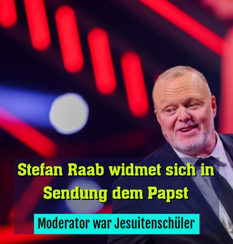 Moderator war Jesuitenschüler