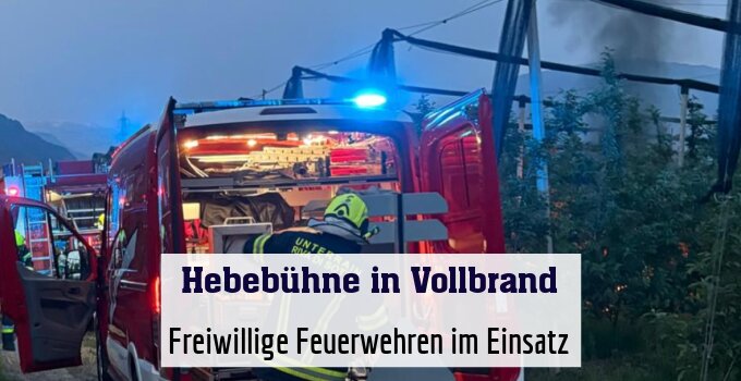 Freiwillige Feuerwehren im Einsatz