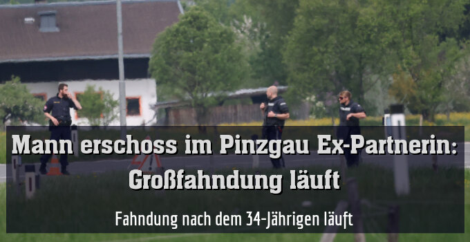 Fahndung nach dem 34-Jährigen läuft
