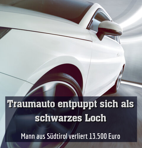 Mann aus Südtirol verliert 13.500 Euro