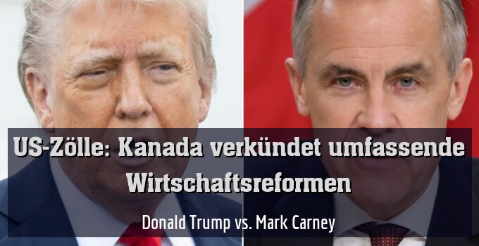 Donald Trump vs. Mark Carney