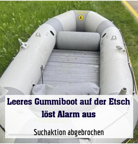 Suchaktion abgebrochen