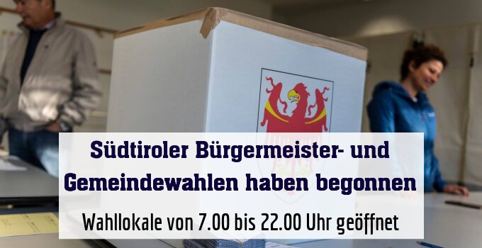 Wahllokale von 7.00 bis 22.00 Uhr geöffnet - Ergebnisse erst am Montag