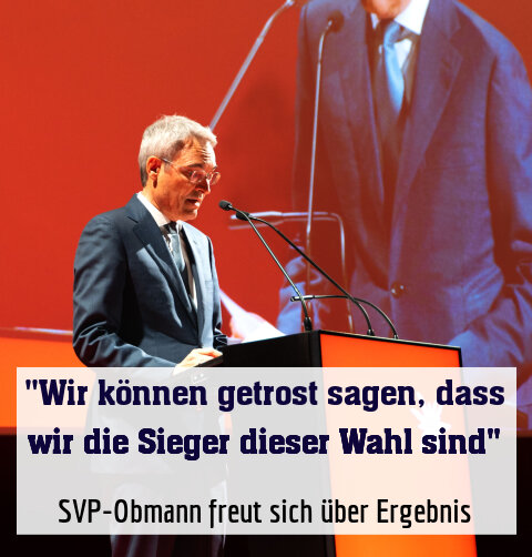 SVP-Obmann freut sich über Ergebnis