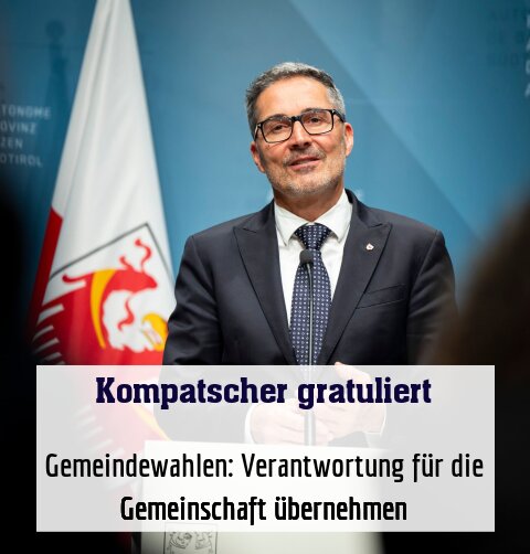 Gemeindewahlen: Verantwortung für die Gemeinschaft übernehmen