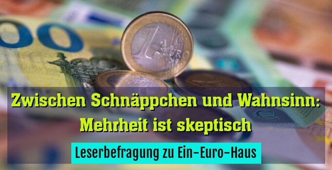 Leserbefragung zu Ein-Euro-Haus