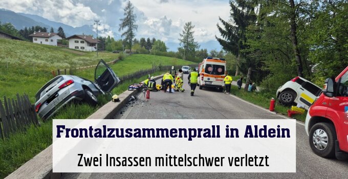 Zwei Insassen mittelschwer verletzt