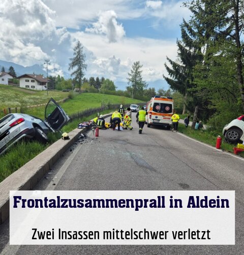 Zwei Insassen mittelschwer verletzt