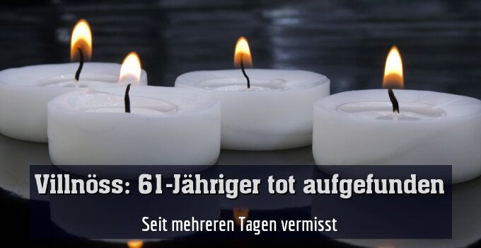 Seit mehreren Tagen vermisst