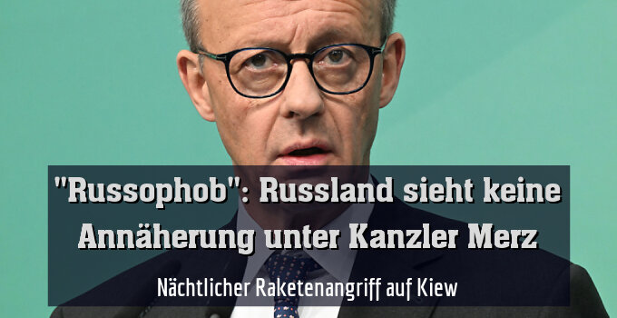 Nächtlicher Raketenangriff auf Kiew