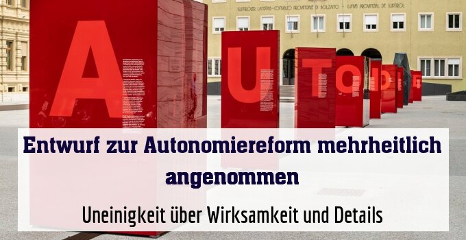Uneinigkeit über Wirksamkeit und Details