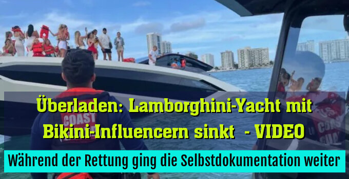 Während der Rettung ging die Selbstdokumentation weiter