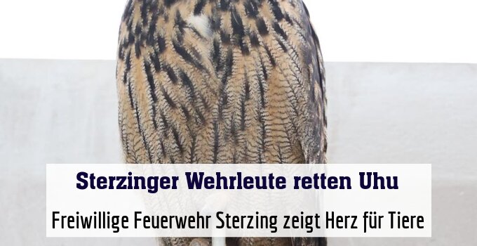 Freiwillige Feuerwehr Sterzing zeigt Herz für Tiere