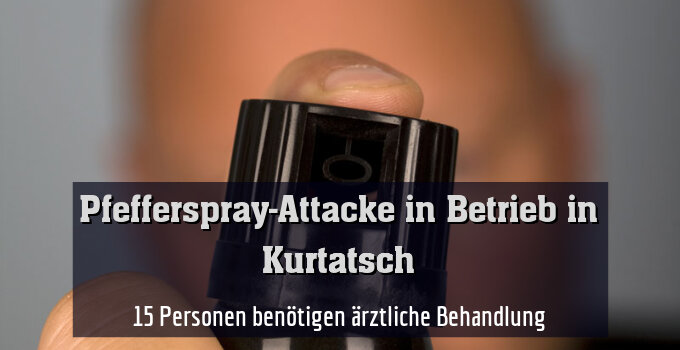 15 Personen benötigen ärztliche Behandlung