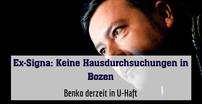 Benko derzeit in U-Haft