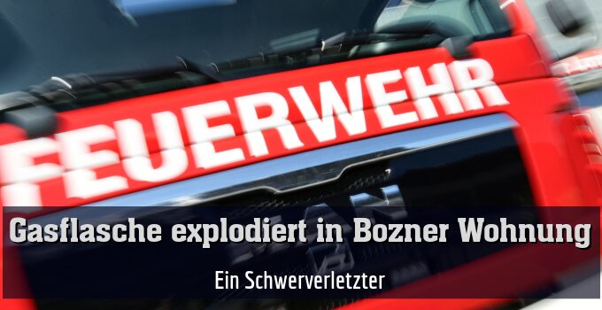 Ein Schwerverletzter