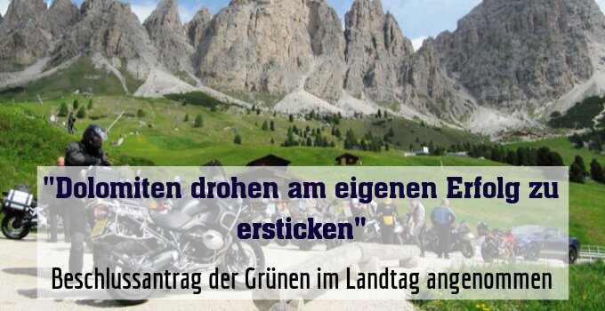 Beschlussantrag der Grünen im Landtag angenommen