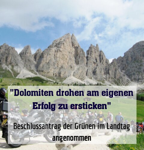 Beschlussantrag der Grünen im Landtag angenommen