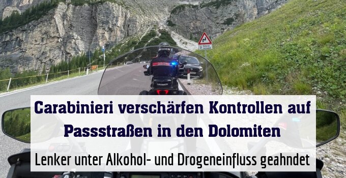 Lenker unter Alkohol- und Drogeneinfluss geahndet
