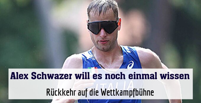 Rückkehr auf die Wettkampfbühne