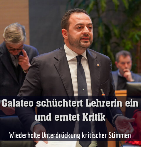 Wiederholte Unterdrückung kritischer Stimmen