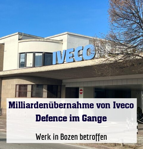 Werk in Bozen betroffen