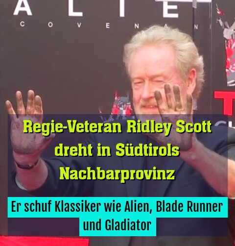 Er schuf Klassiker wie Alien, Blade Runner und Gladiator