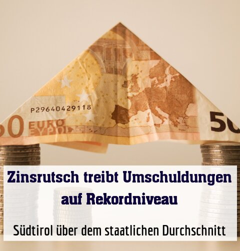Südtirol über dem staatlichen Durchschnitt