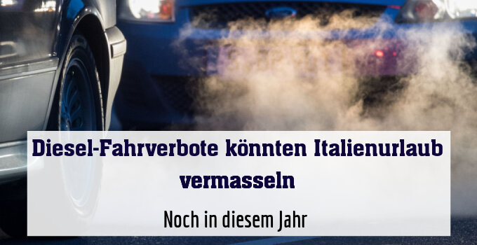 Noch in diesem Jahr 