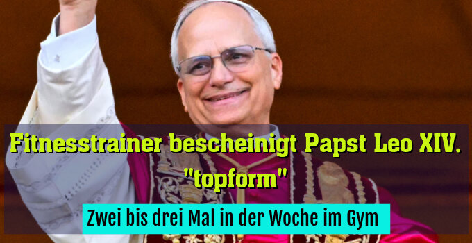 Zwei bis drei Mal in der Woche im Gym 