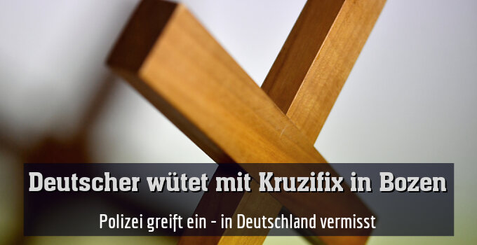 Polizei greift ein - in Deutschland vermisst