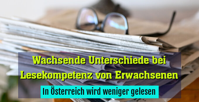 In Österreich wird weniger gelesen