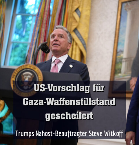 Trumps Nahost-Beauftragter Steve Witkoff